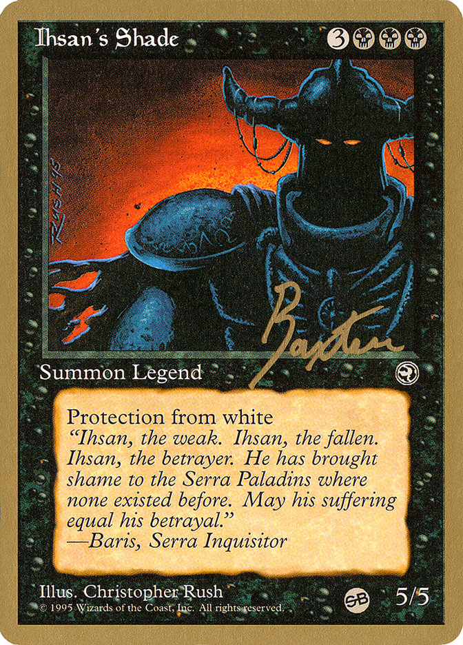 Ihsan's Shade (George Baxter) (SB) [Pro Tour Collector Set] | Shuffle n Cut Hobbies & Games