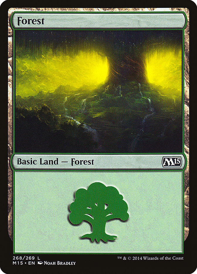 Forest (268) [Magic 2015] | Shuffle n Cut Hobbies & Games