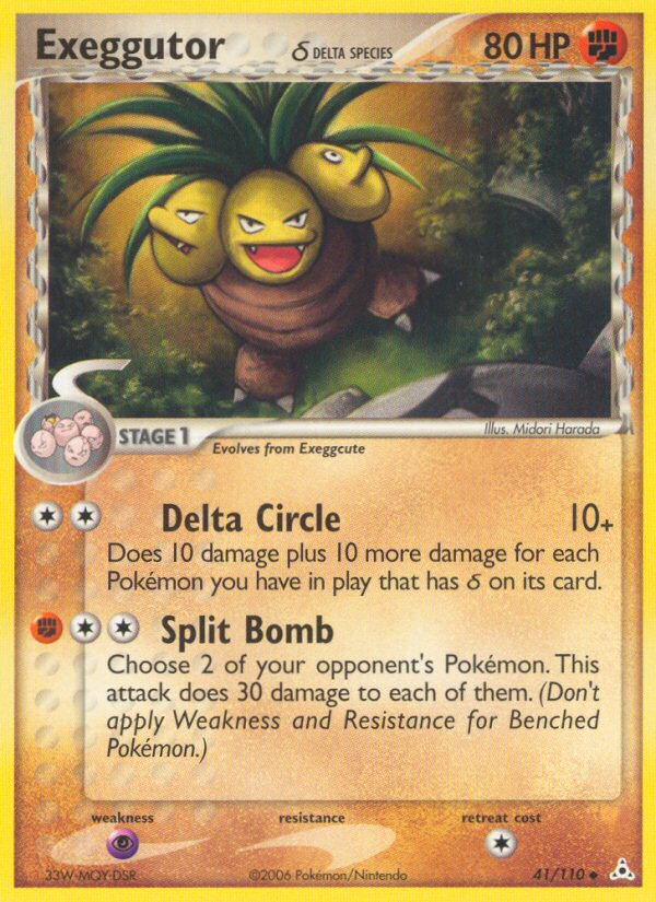 Exeggutor (41/110) (Delta Species) [EX: Holon Phantoms] | Shuffle n Cut Hobbies & Games