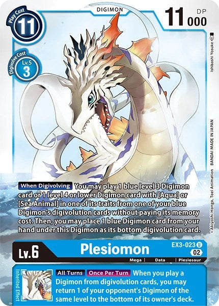 Plesiomon [EX3-023] [Revision Pack Cards] | Shuffle n Cut Hobbies & Games