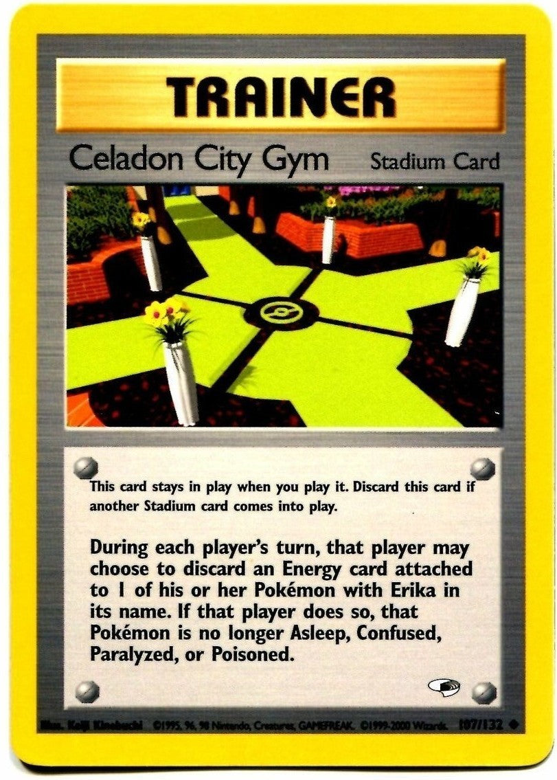 Celadon City Gym (107/132) [Gym Heroes Unlimited] | Shuffle n Cut Hobbies & Games