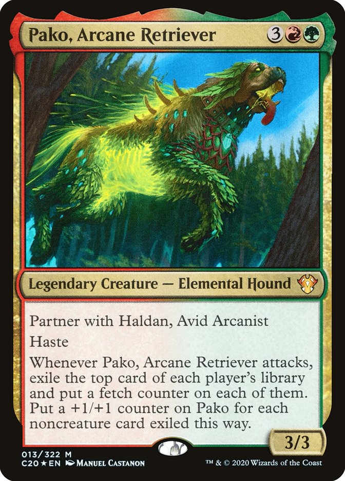 Pako, Arcane Retriever [Commander 2020] | Shuffle n Cut Hobbies & Games