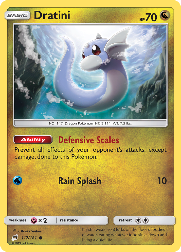 Dratini (117/181) [Sun & Moon: Team Up] | Shuffle n Cut Hobbies & Games