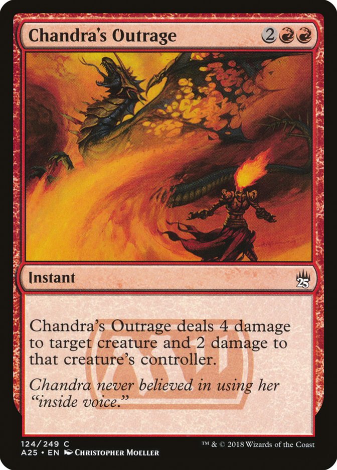 Chandra's Outrage [Masters 25] | Shuffle n Cut Hobbies & Games