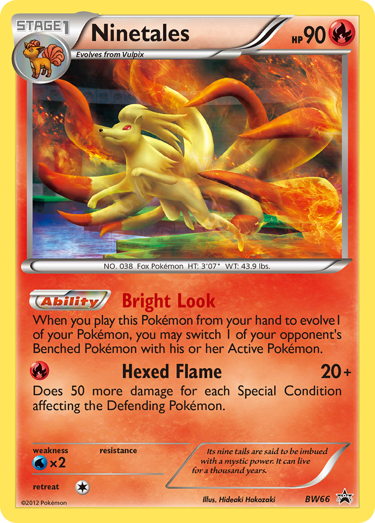 Ninetales (BW66) [Black & White: Black Star Promos] | Shuffle n Cut Hobbies & Games