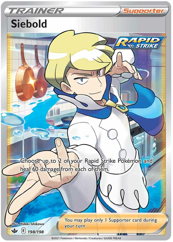 Siebold (198/198) [Sword & Shield: Chilling Reign] | Shuffle n Cut Hobbies & Games