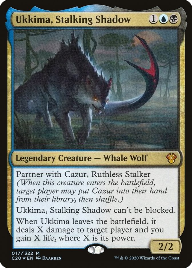 Ukkima, Stalking Shadow [Commander 2020] | Shuffle n Cut Hobbies & Games