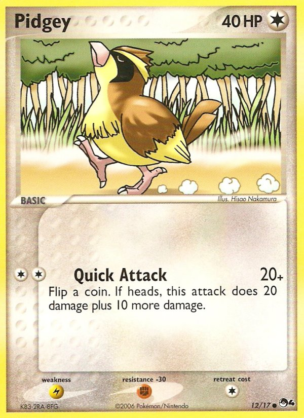 Pidgey (12/17) [POP Series 4] | Shuffle n Cut Hobbies & Games