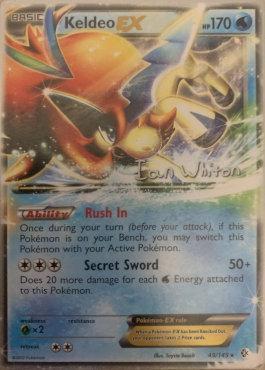 Keldeo EX (49/149) (American Gothic - Ian Whiton) [World Championships 2013] | Shuffle n Cut Hobbies & Games