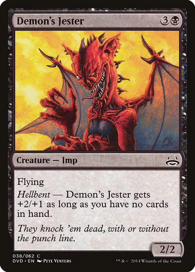 Demon's Jester (Divine vs. Demonic) [Duel Decks Anthology] | Shuffle n Cut Hobbies & Games