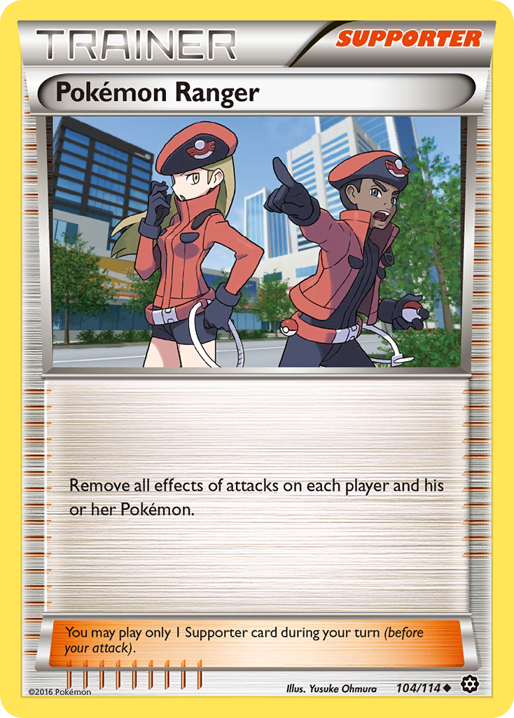 Pokemon Ranger (104/114) [XY: Steam Siege] | Shuffle n Cut Hobbies & Games