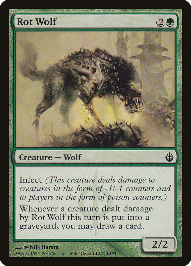 Rot Wolf [Mirrodin Besieged] | Shuffle n Cut Hobbies & Games