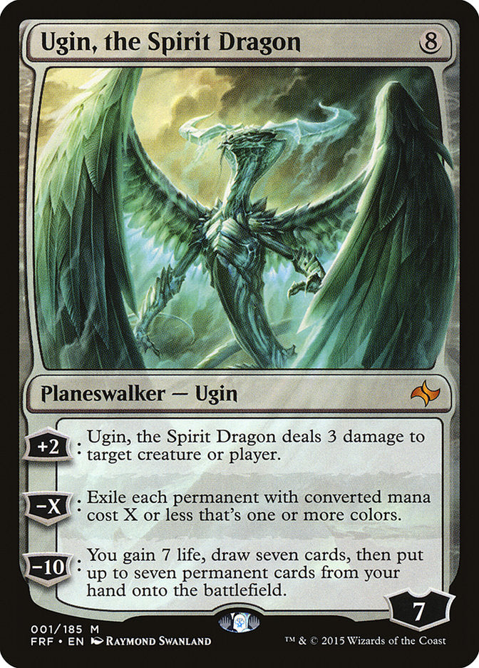 Ugin, the Spirit Dragon [Fate Reforged] | Shuffle n Cut Hobbies & Games