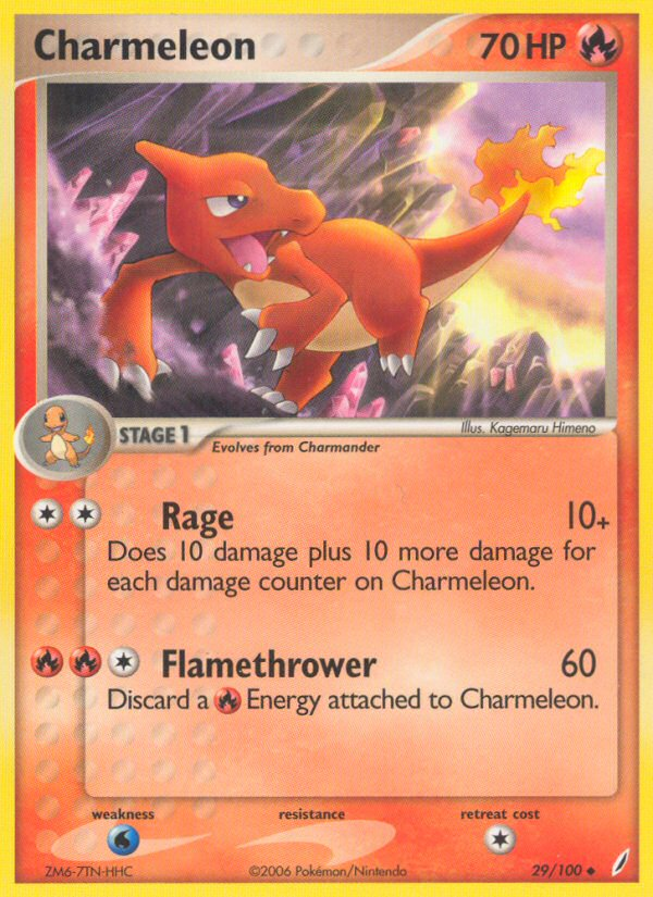 Charmeleon (29/100) [EX: Crystal Guardians] | Shuffle n Cut Hobbies & Games