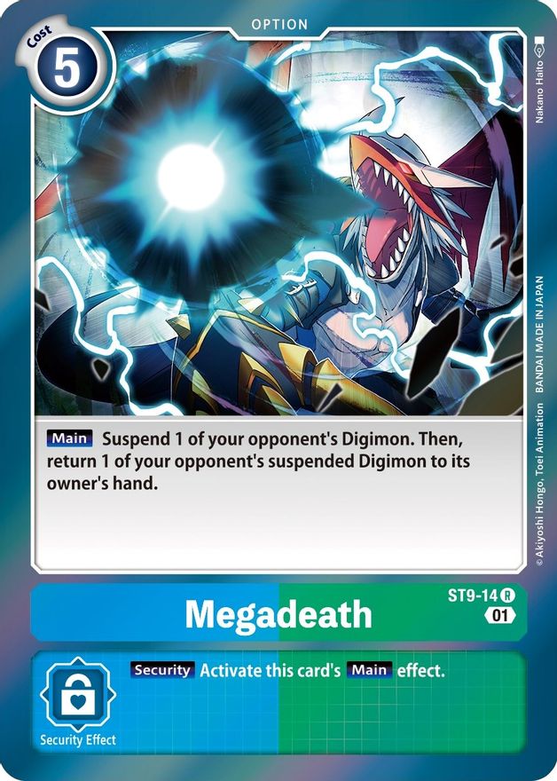 Megadeath [ST9-14] [Starter Deck: Ultimate Ancient Dragon] | Shuffle n Cut Hobbies & Games