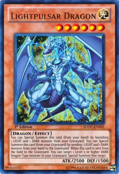 Lightpulsar Dragon [SDDC-EN001] Ultra Rare | Shuffle n Cut Hobbies & Games