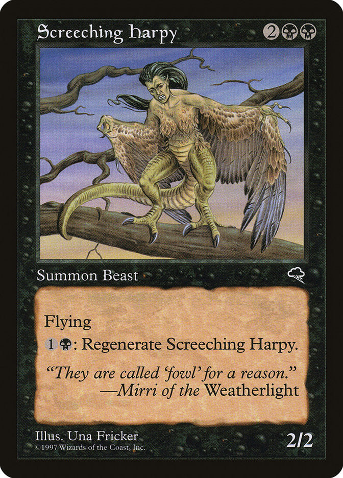 Screeching Harpy [Tempest] | Shuffle n Cut Hobbies & Games