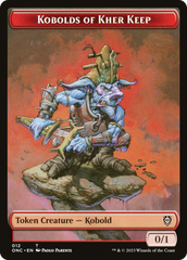 Kobolds of Kher Keep // Dragon Double-Sided Token [Phyrexia: All Will Be One Commander Tokens] | Shuffle n Cut Hobbies & Games