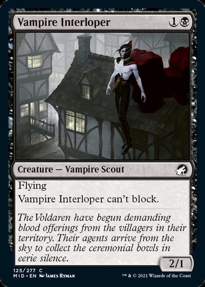 Vampire Interloper [Innistrad: Midnight Hunt] | Shuffle n Cut Hobbies & Games