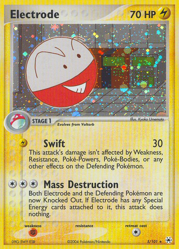 Electrode (5/101) [EX: Hidden Legends] | Shuffle n Cut Hobbies & Games