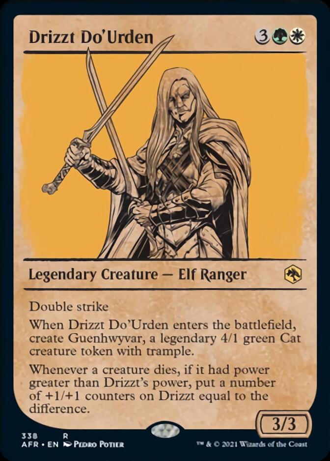 Drizzt Do'Urden (Showcase) [Dungeons & Dragons: Adventures in the Forgotten Realms] | Shuffle n Cut Hobbies & Games