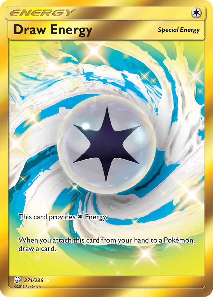 Draw Energy (271/236) [Sun & Moon: Cosmic Eclipse] | Shuffle n Cut Hobbies & Games