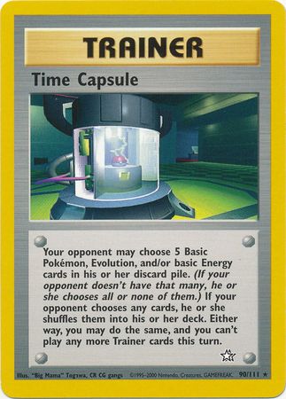 Time Capsule (90/111) [Neo Genesis Unlimited] | Shuffle n Cut Hobbies & Games