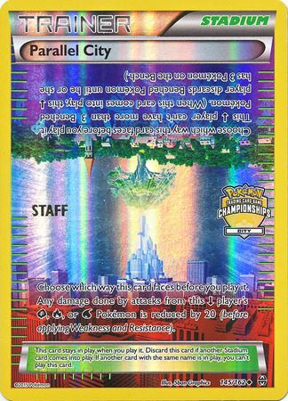 Parallel City (145/162) (Championship Promo Staff) [XY: BREAKthrough] | Shuffle n Cut Hobbies & Games