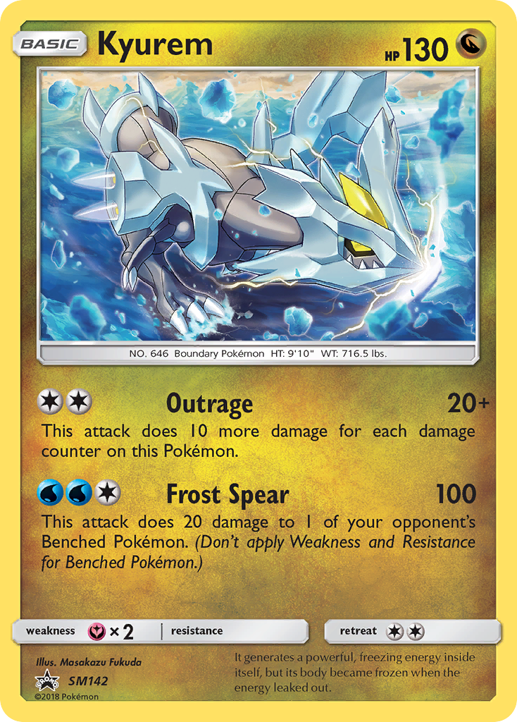 Kyurem (SM142) [Sun & Moon: Black Star Promos] | Shuffle n Cut Hobbies & Games