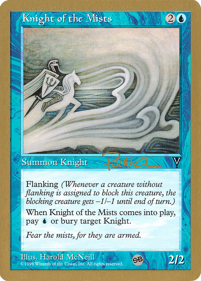 Knight of the Mists (Paul McCabe) (SB) [World Championship Decks 1997] | Shuffle n Cut Hobbies & Games