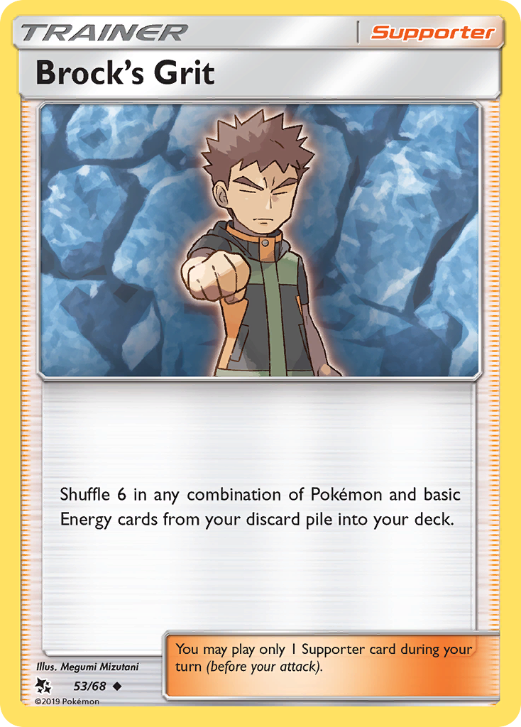 Brock's Grit (53/68) [Sun & Moon: Hidden Fates] | Shuffle n Cut Hobbies & Games