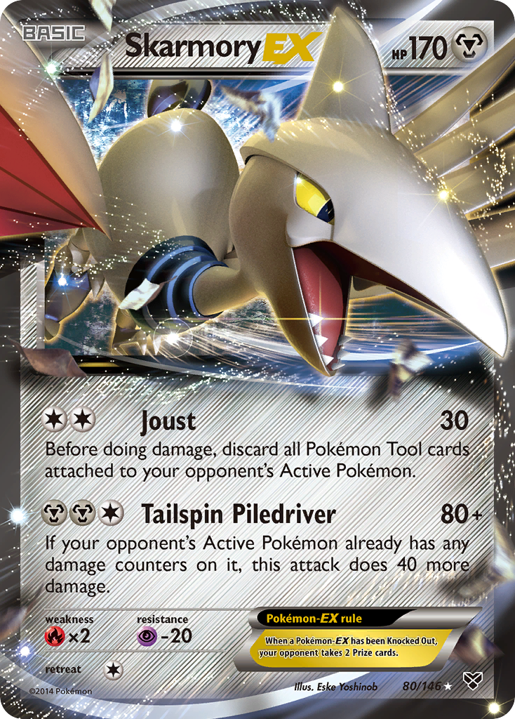 Skarmory EX (80/146) [XY: Base Set] | Shuffle n Cut Hobbies & Games