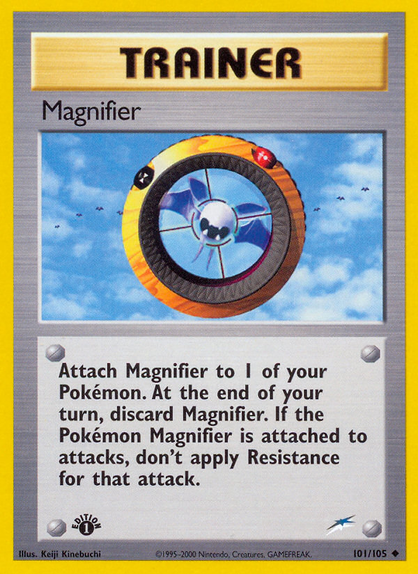 Magnifier (101/105) [Neo Destiny 1st Edition] | Shuffle n Cut Hobbies & Games