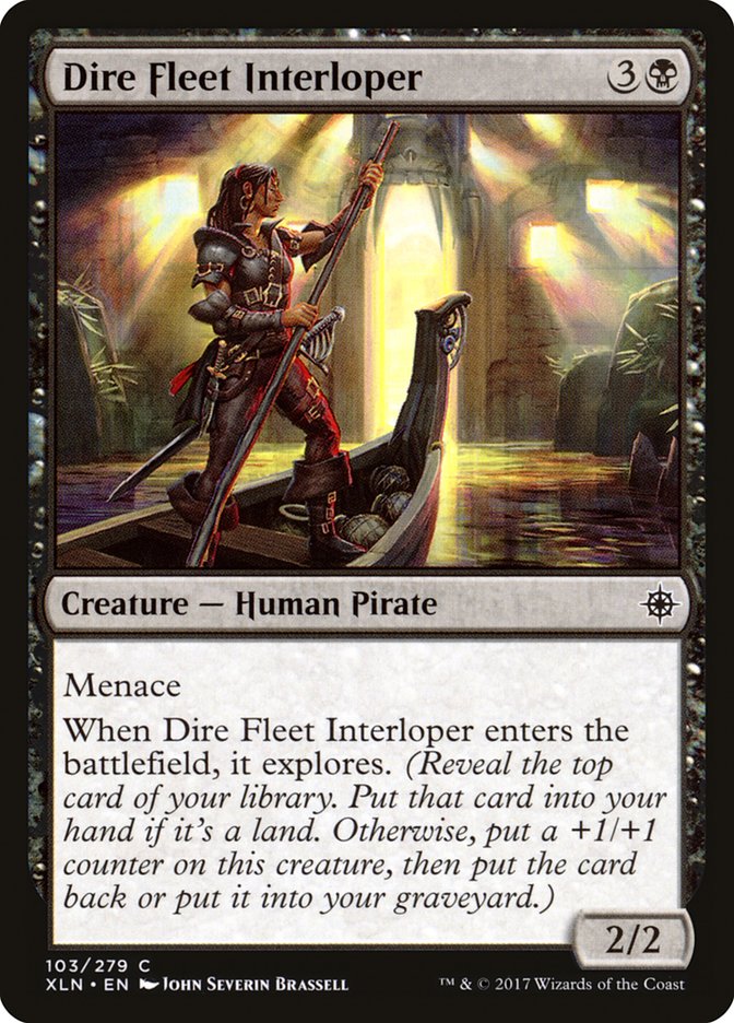 Dire Fleet Interloper [Ixalan] | Shuffle n Cut Hobbies & Games