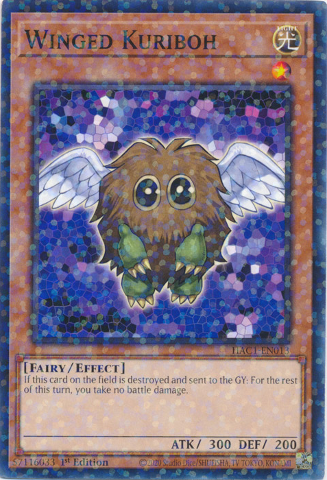 Winged Kuriboh (Duel Terminal) [HAC1-EN013] Common | Shuffle n Cut Hobbies & Games