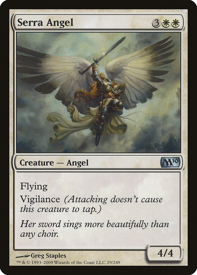 Serra Angel [Magic 2010] | Shuffle n Cut Hobbies & Games