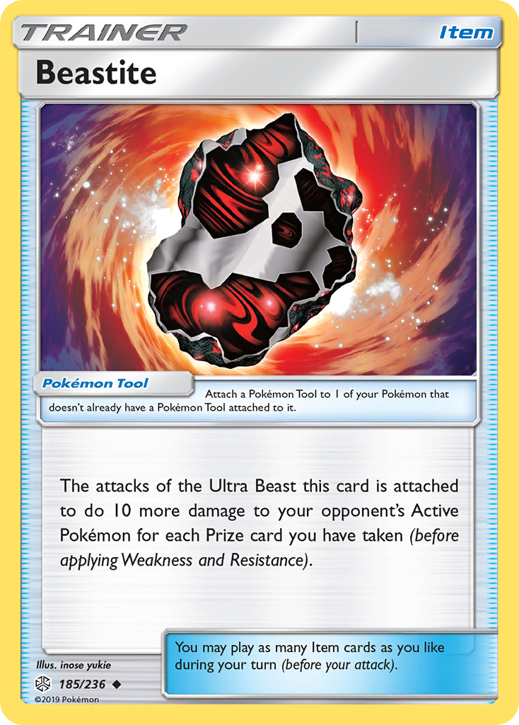 Beastite (185/236) [Sun & Moon: Cosmic Eclipse] | Shuffle n Cut Hobbies & Games