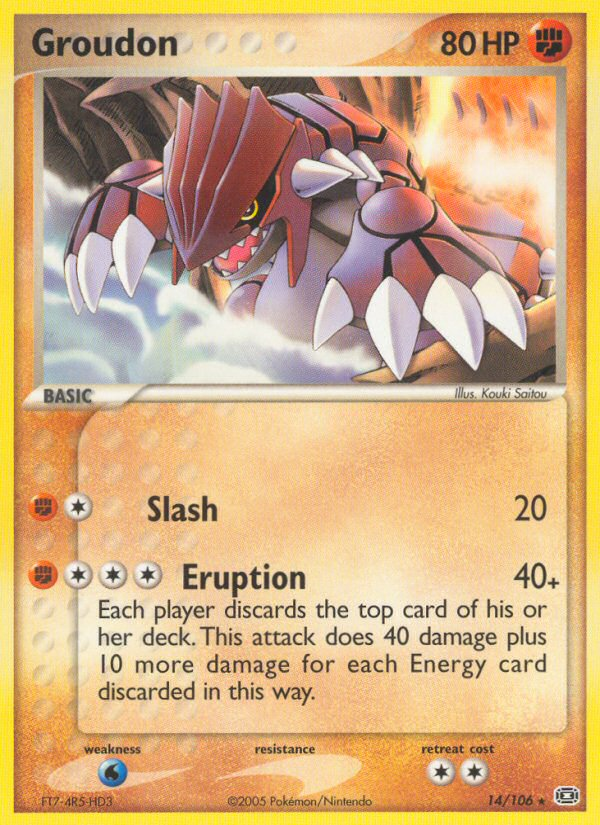 Groudon (14/106) [EX: Emerald] | Shuffle n Cut Hobbies & Games