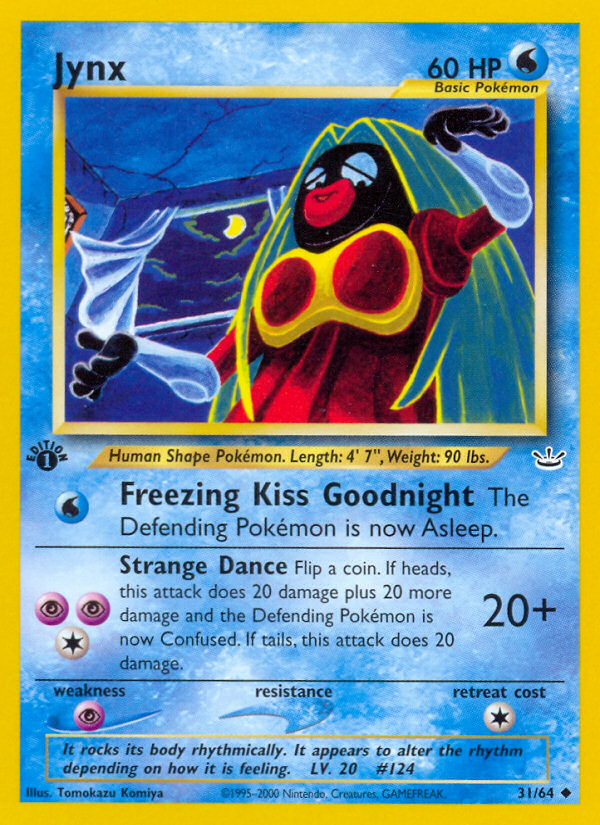 Jynx (31/64) [Neo Revelation 1st Edition] | Shuffle n Cut Hobbies & Games