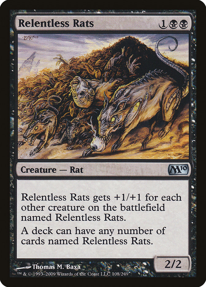 Relentless Rats [Magic 2010] | Shuffle n Cut Hobbies & Games