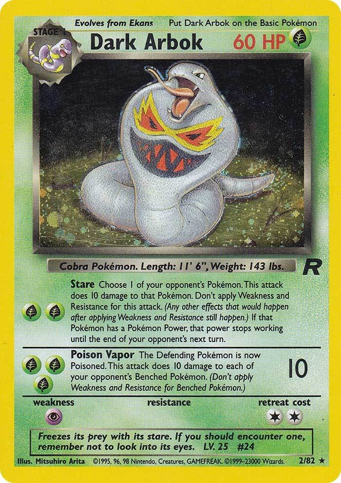 Dark Arbok (2/82) [Team Rocket Unlimited] | Shuffle n Cut Hobbies & Games