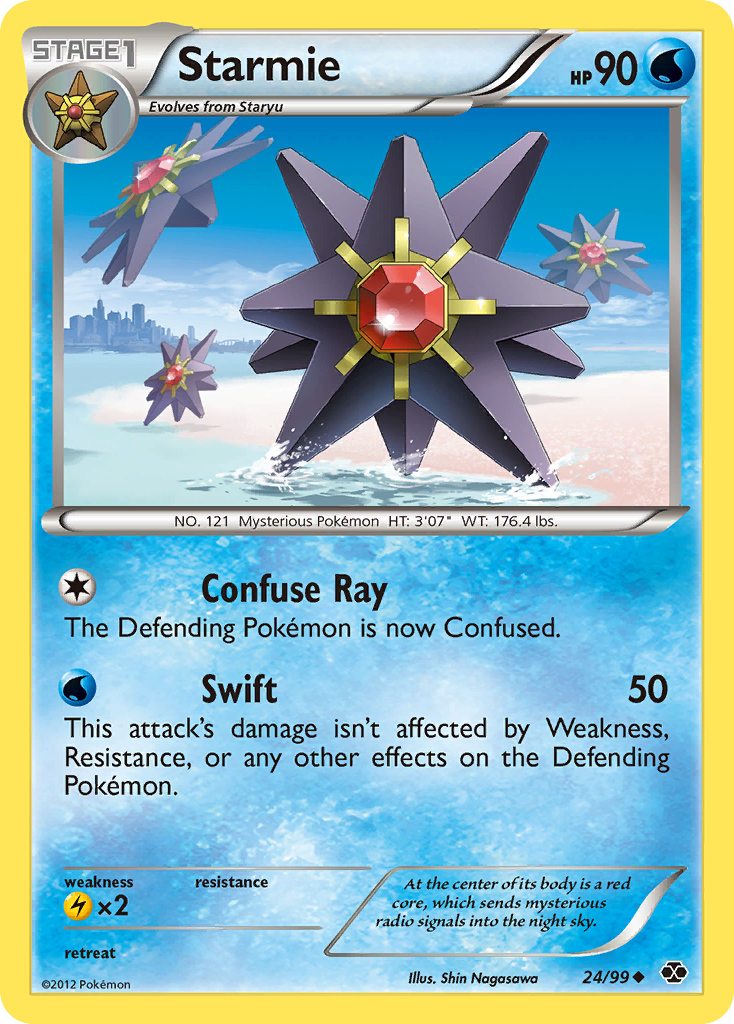 Starmie (24/99) [Black & White: Next Destinies] | Shuffle n Cut Hobbies & Games