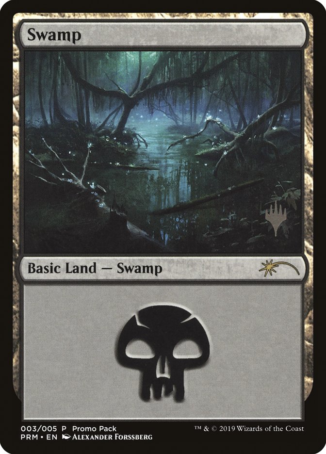 Swamp (3) [Core Set 2020 Promo Pack] | Shuffle n Cut Hobbies & Games