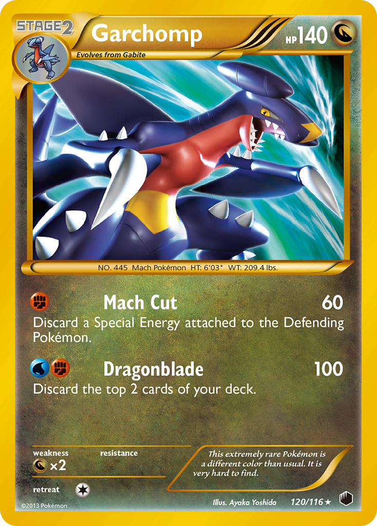 Garchomp (120/116) [Black & White: Plasma Freeze] | Shuffle n Cut Hobbies & Games