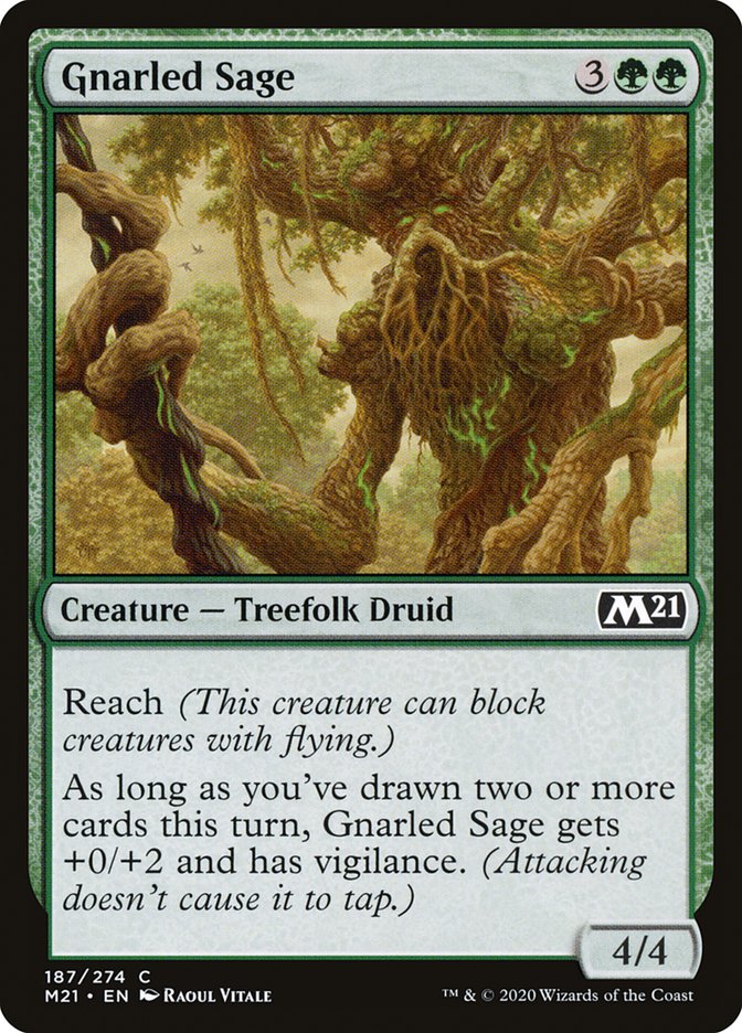 Gnarled Sage [Core Set 2021] | Shuffle n Cut Hobbies & Games