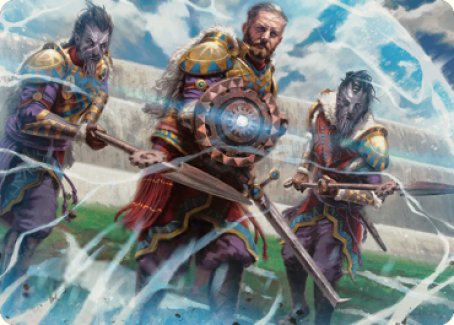 Argivian Phalanx Art Card [Dominaria United Art Series] | Shuffle n Cut Hobbies & Games