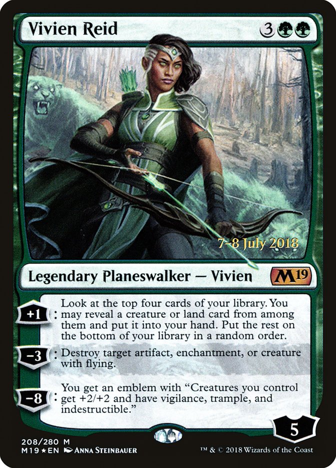 Vivien Reid [Core Set 2019 Prerelease Promos] | Shuffle n Cut Hobbies & Games