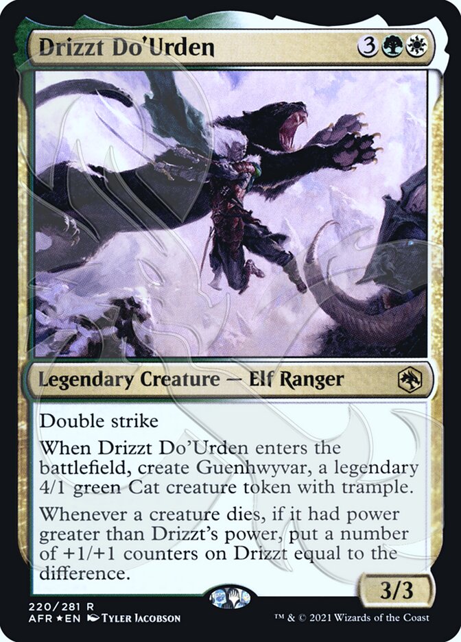 Drizzt Do'Urden (Ampersand Promo) [Dungeons & Dragons: Adventures in the Forgotten Realms Promos] | Shuffle n Cut Hobbies & Games