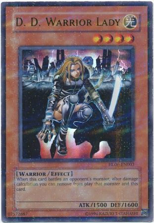 D.D. Warrior Lady [HL06-EN003] Ultra Rare | Shuffle n Cut Hobbies & Games