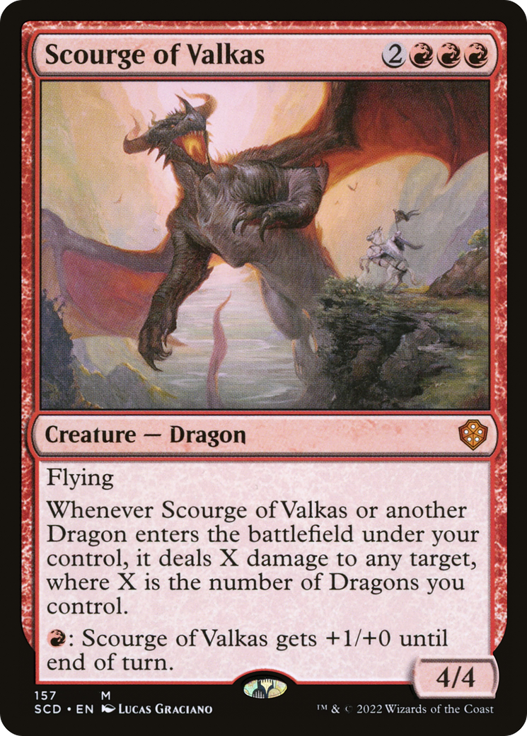 Scourge of Valkas [Starter Commander Decks] | Shuffle n Cut Hobbies & Games